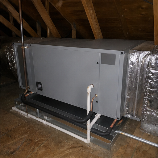 Attic Air Handler Swap after