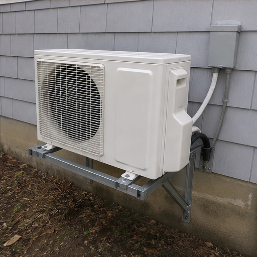 Mini-Split Cooling Install after